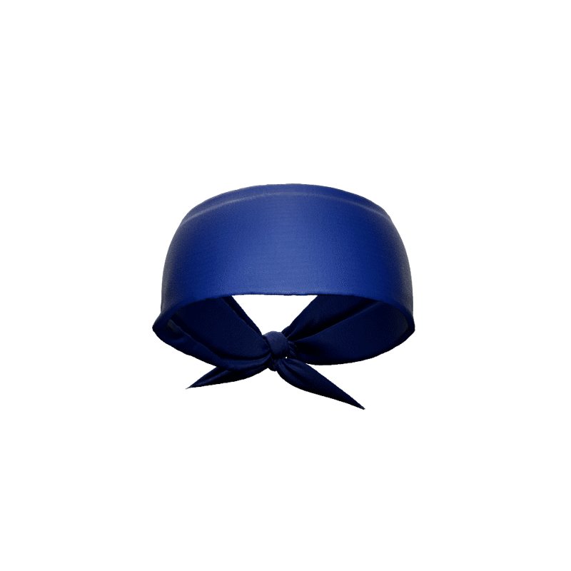 Load image into Gallery viewer, Blue Tie Headband
