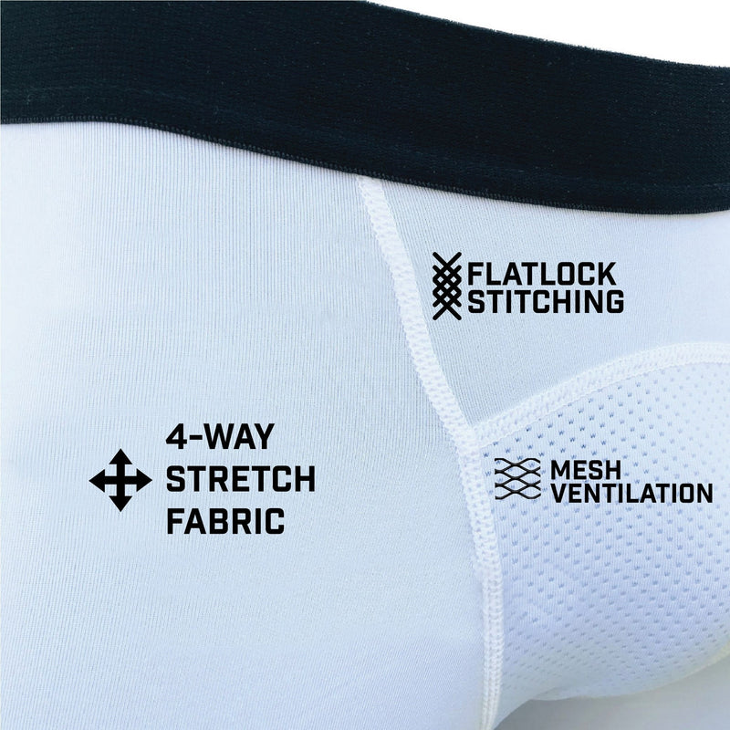 Load image into Gallery viewer, White Compression Tights
