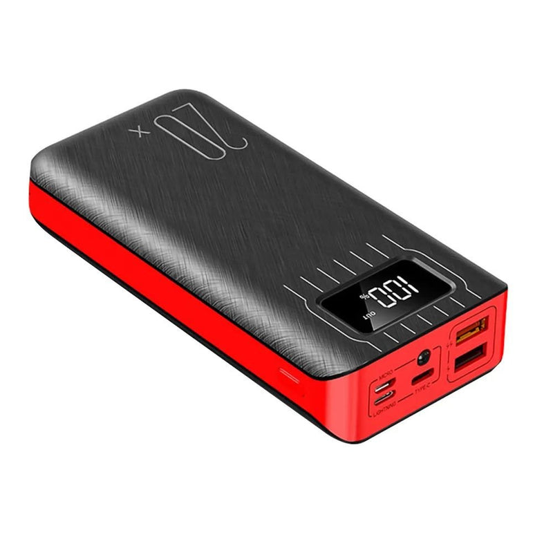 Load image into Gallery viewer, 20000mAh External Battery Power Bank Dual USB With LED Flashlight
