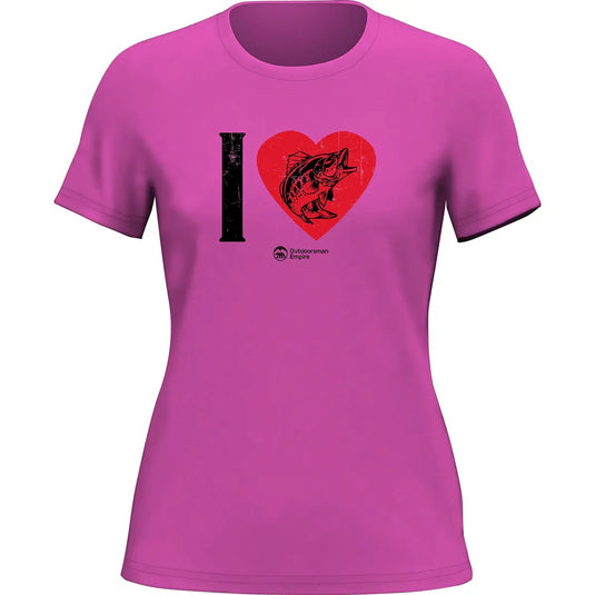 I love Fishing T-Shirt for Women