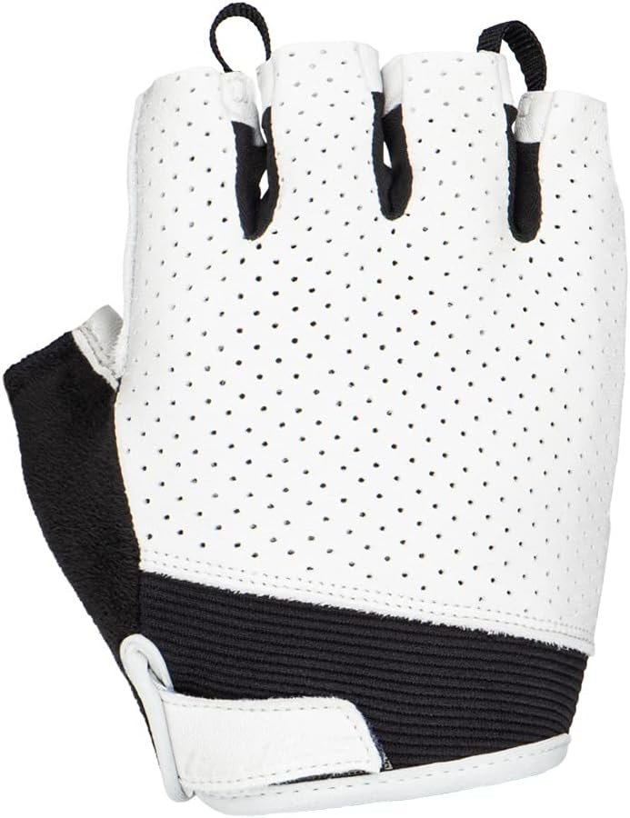 Load image into Gallery viewer, Lizard Skins Aramus Classic Leather Cycling Gloves V2 – Unisex (Diamond White, X-Small)
