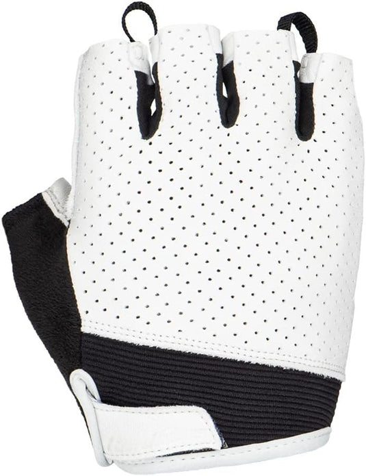 Lizard Skins Aramus Classic Leather Cycling Gloves V2 – Unisex (Diamond White, X-Small)