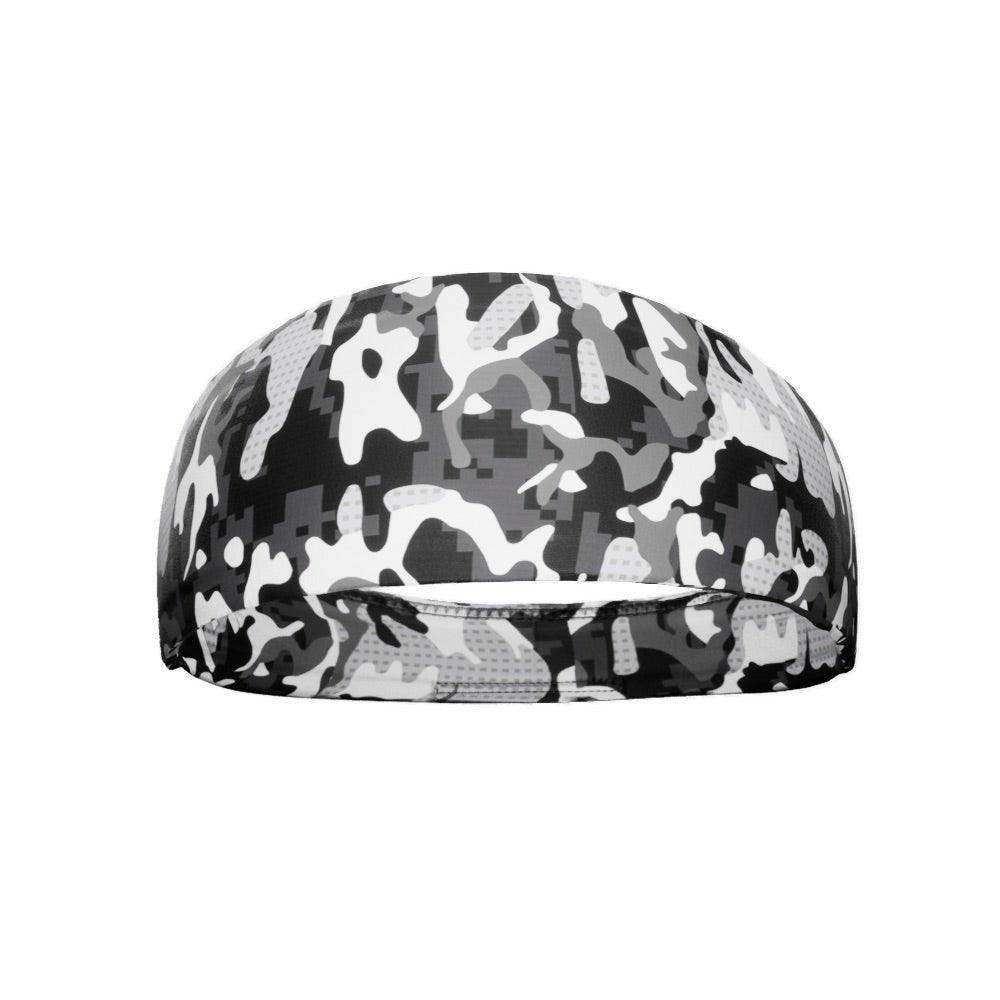 White Dual Camo Headband - Skoutley Outdoors LLC