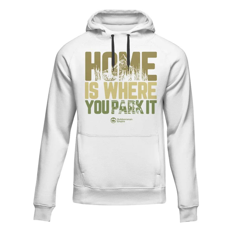 Load image into Gallery viewer, Home Is Your Park Adult Fleece Hooded Sweatshirt
