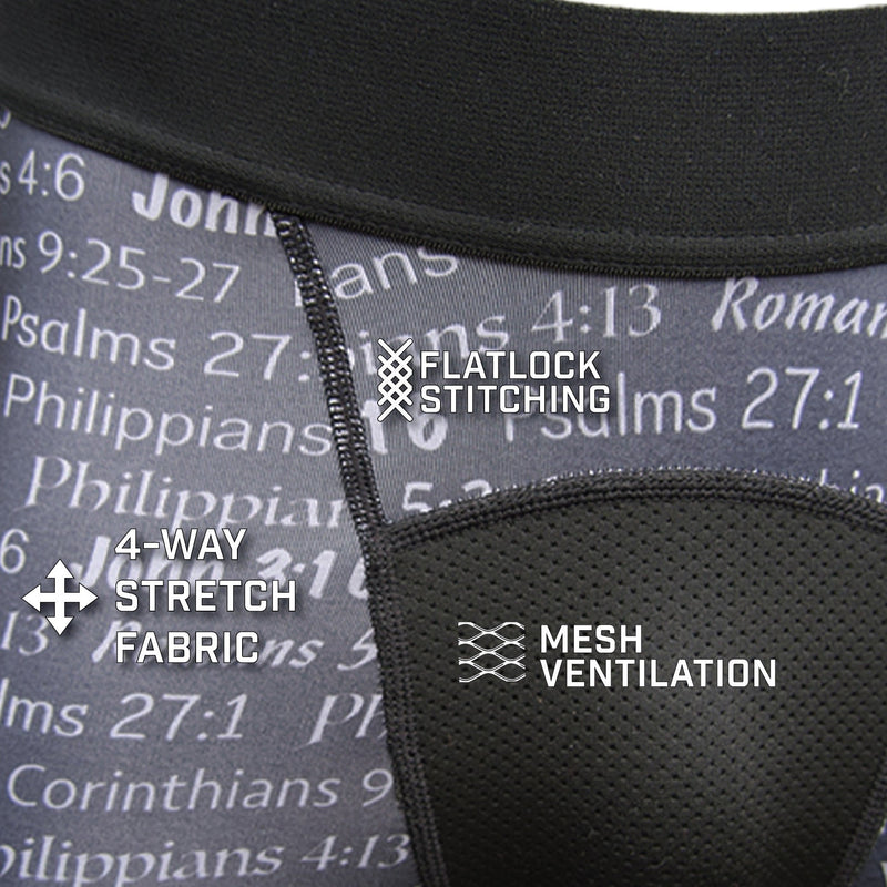 Load image into Gallery viewer, Black BLESSED Compression Tights
