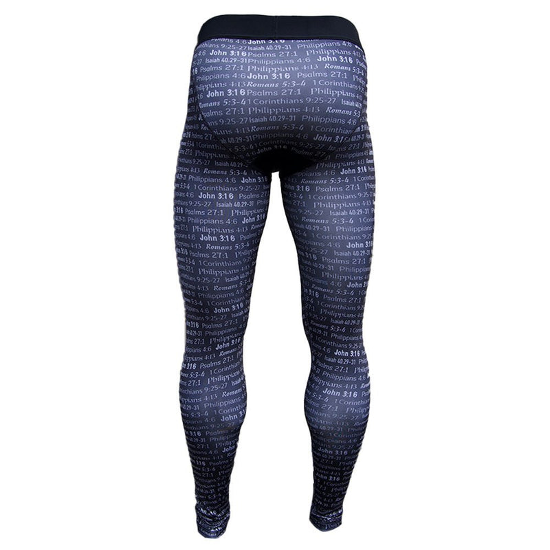 Load image into Gallery viewer, Black BLESSED Compression Tights
