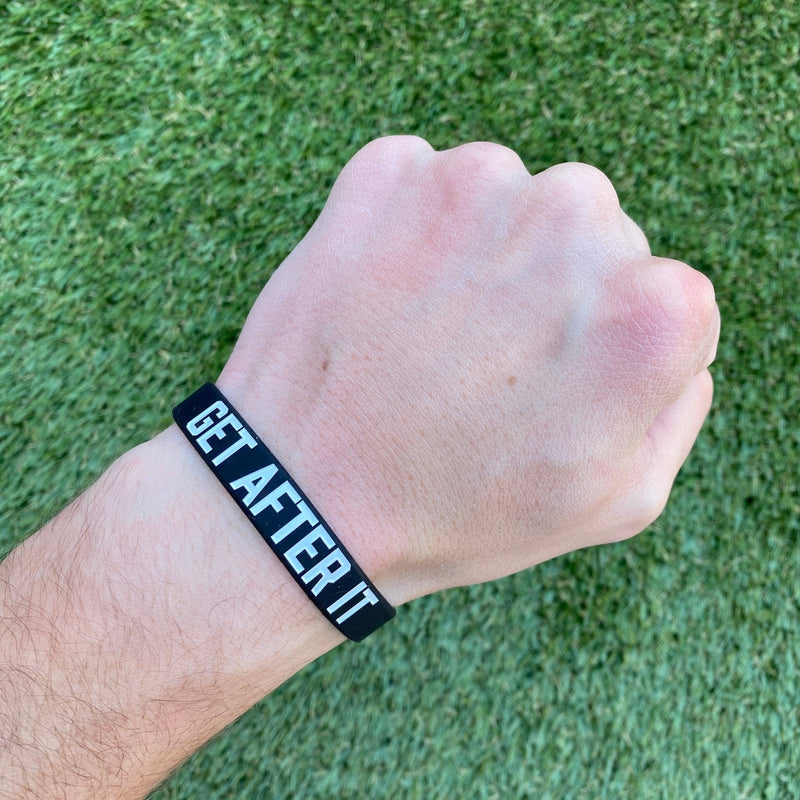 Load image into Gallery viewer, GET AFTER IT Wristband
