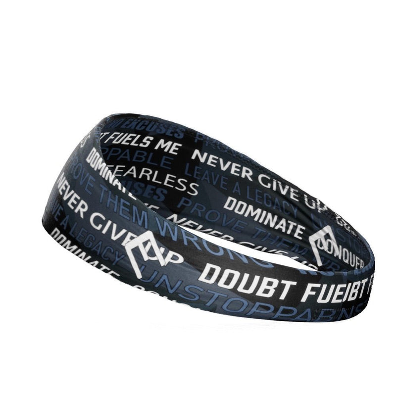 Load image into Gallery viewer, Dark Motivational Headband
