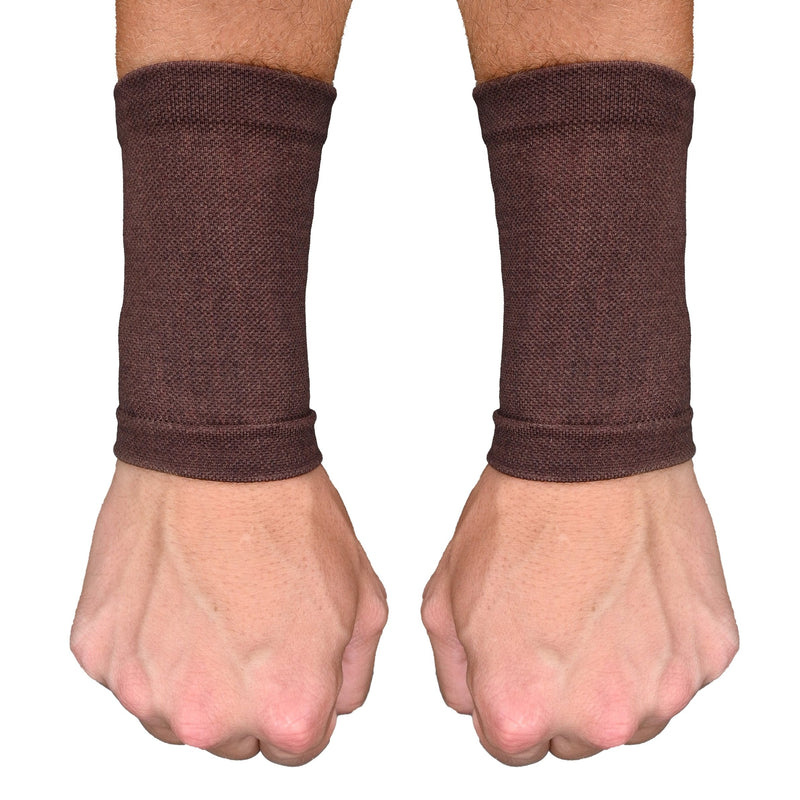 Load image into Gallery viewer, Brown Wrist Support Sleeves
