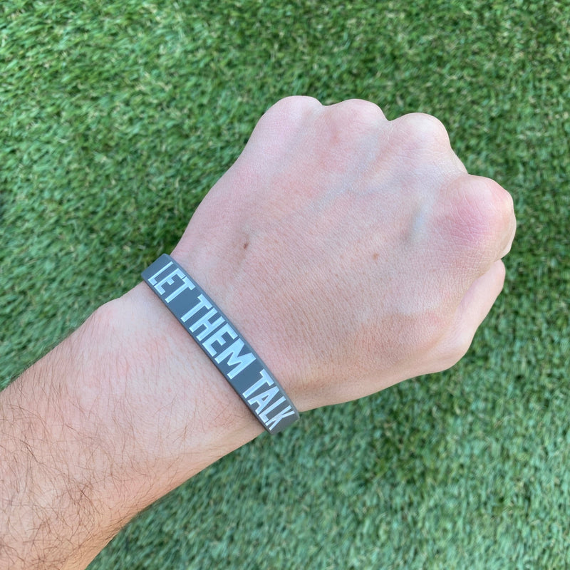 Load image into Gallery viewer, LET THEM TALK Wristband
