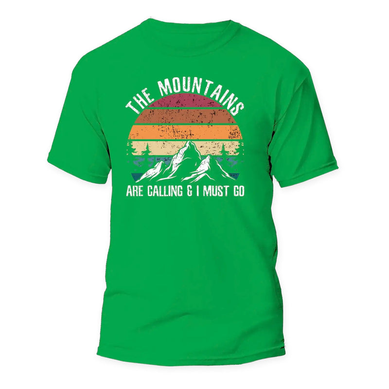 Load image into Gallery viewer, Hiking The Mountains Are Calling T-Shirt
