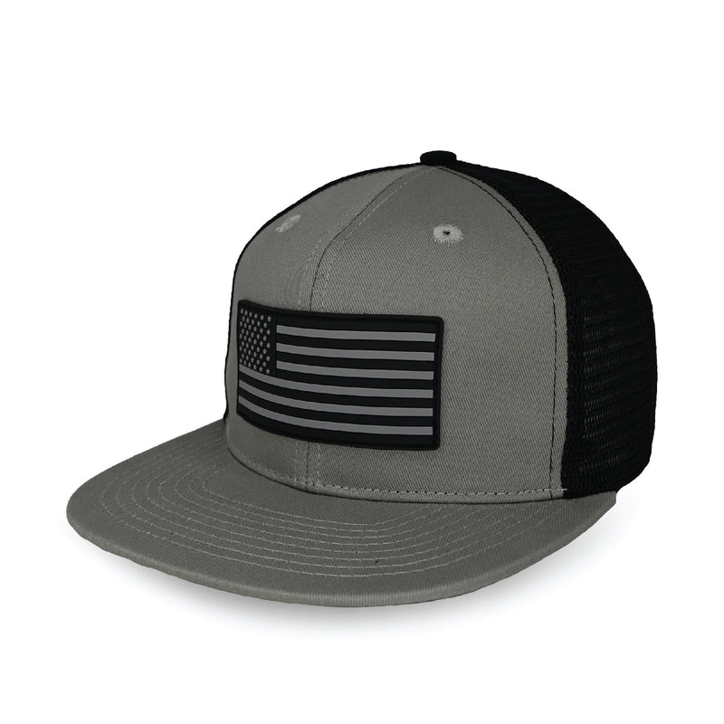 Load image into Gallery viewer, Tactical USA Flag Trucker Hat
