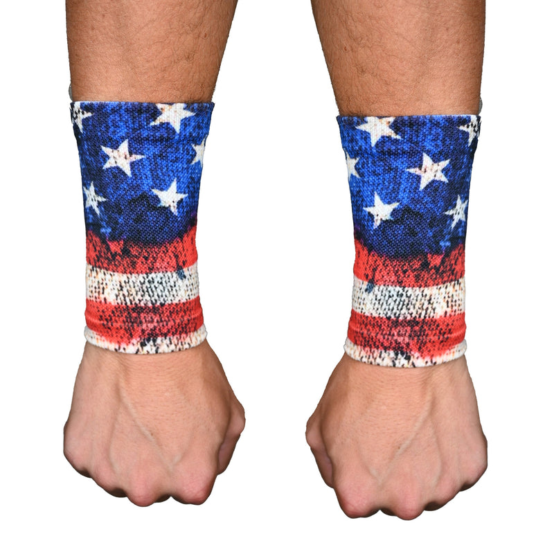 Load image into Gallery viewer, Old Glory Wrist Support Sleeves

