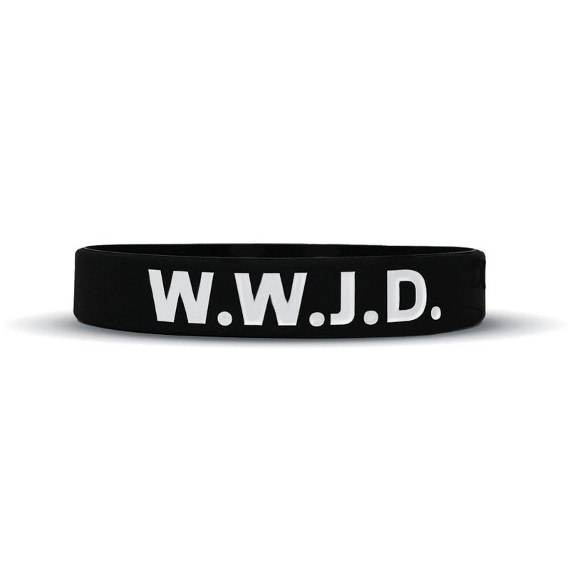 Load image into Gallery viewer, W.W.J.D. Wristband
