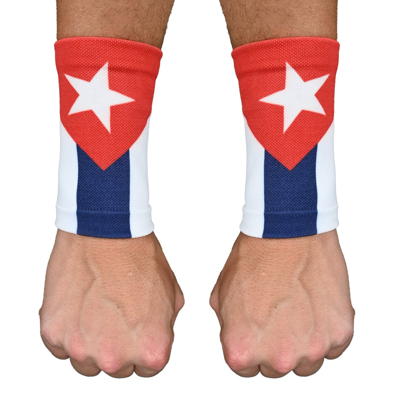 Load image into Gallery viewer, Cuba Flag Wrist Support Sleeves
