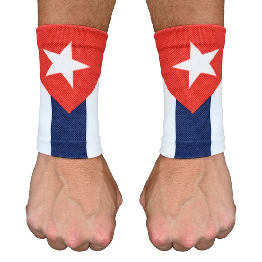 Cuba Flag Wrist Support Sleeves