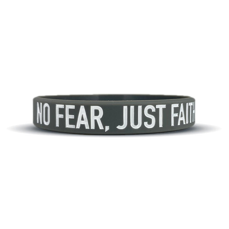 Load image into Gallery viewer, NO FEAR, JUST FAITH Wristband
