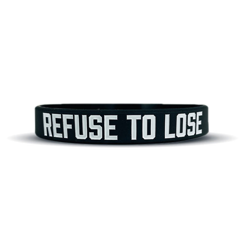 Load image into Gallery viewer, REFUSE TO LOSE Wristband

