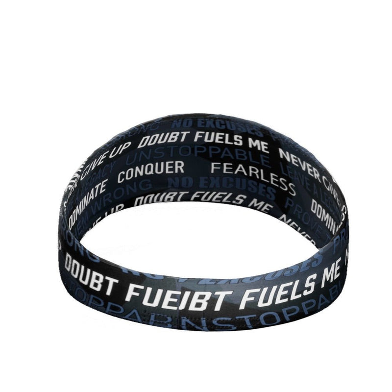 Load image into Gallery viewer, Dark Motivational Headband
