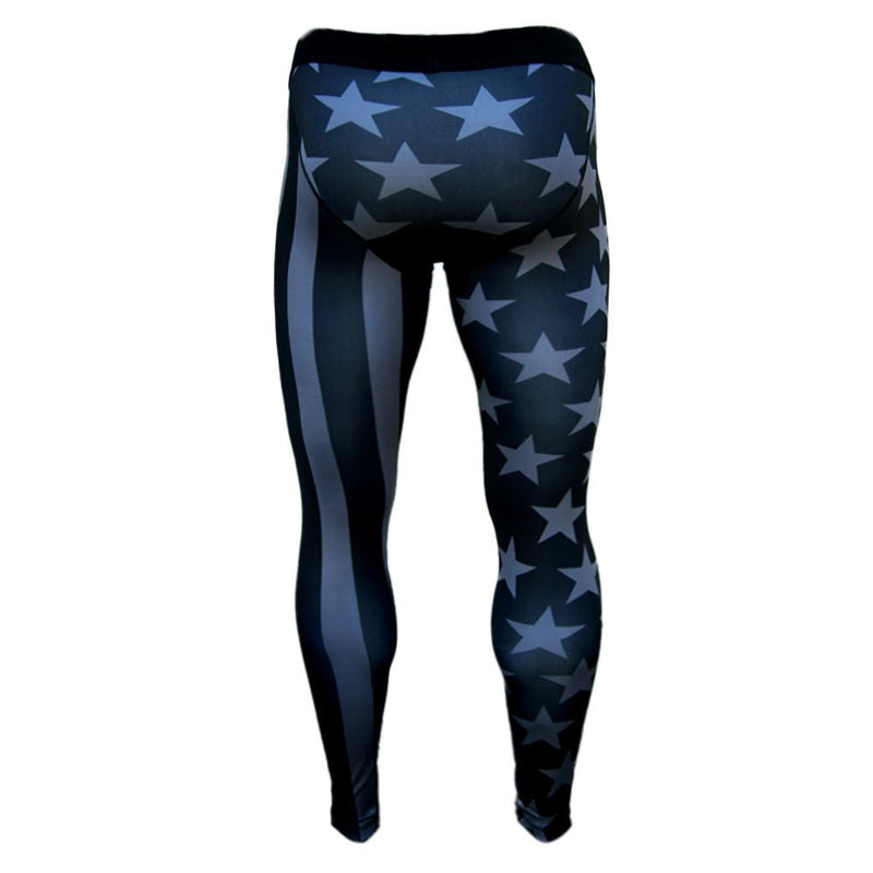 Load image into Gallery viewer, Thin Red Line Compression Tights
