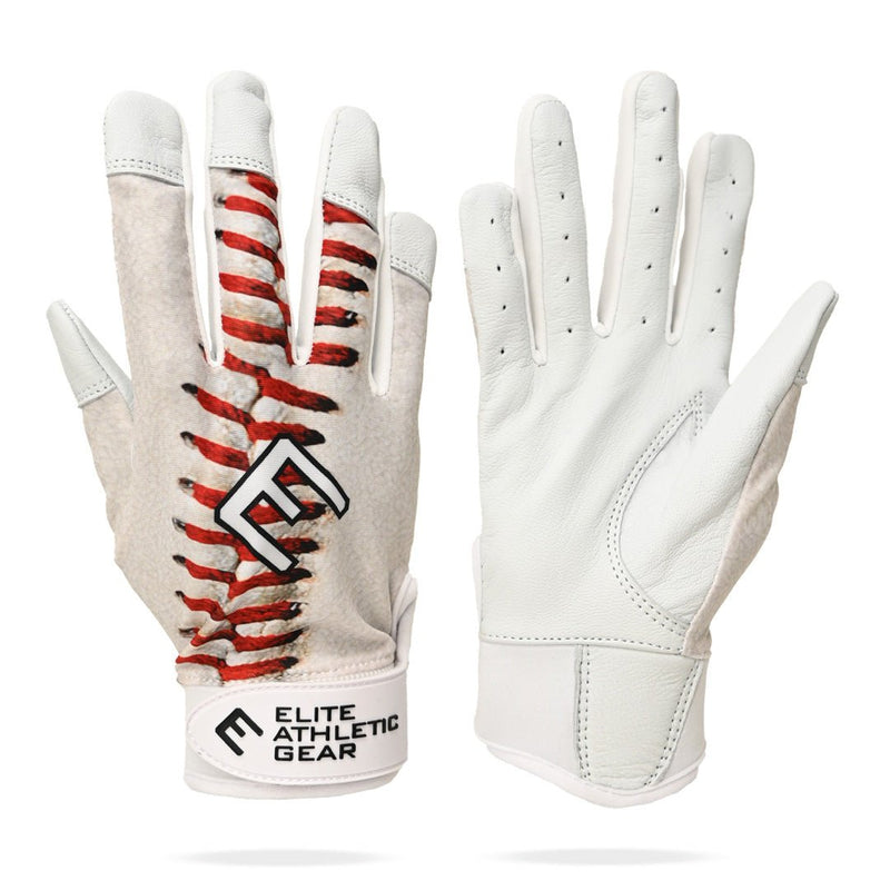 Load image into Gallery viewer, Baseball Lace Batting Gloves
