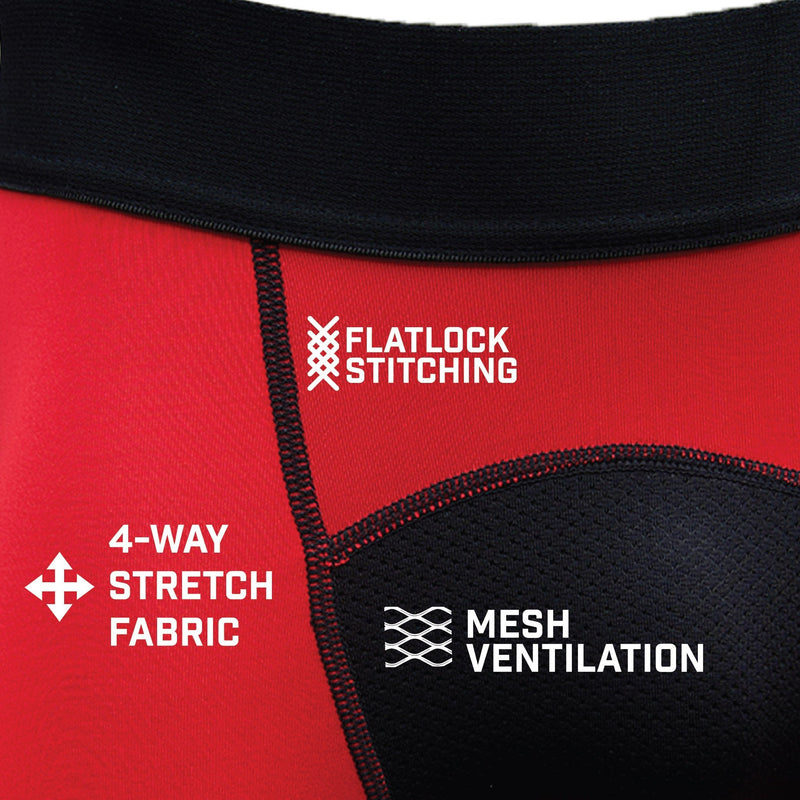 Load image into Gallery viewer, Red Compression Tights

