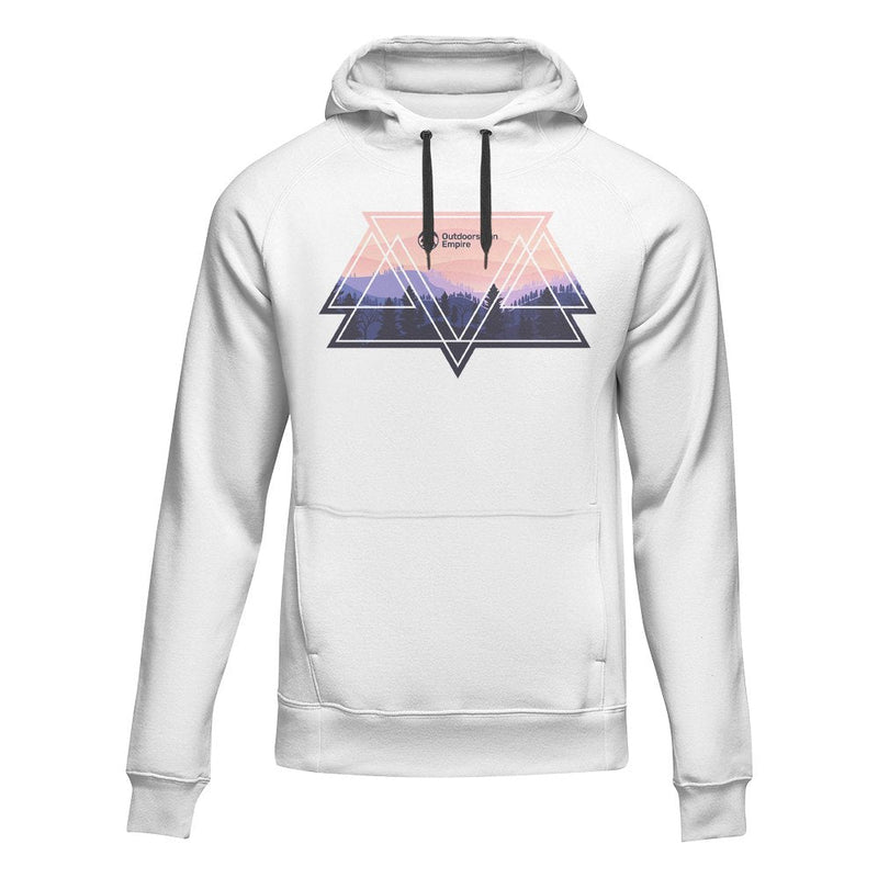 Load image into Gallery viewer, Camping Triangles Unisex Hoodie
