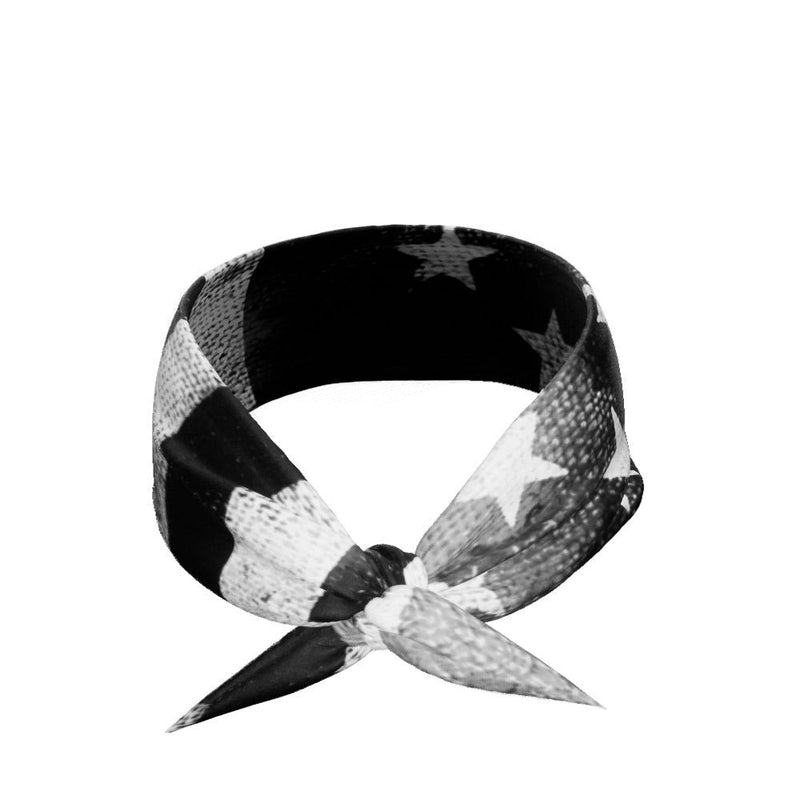 Load image into Gallery viewer, Shadow Old Glory Tie Headband
