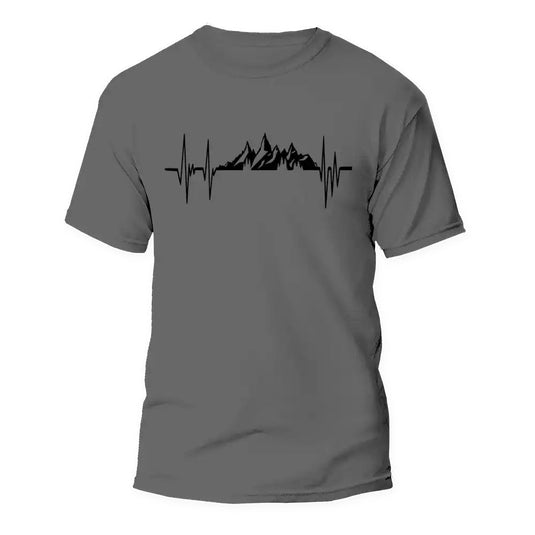 Mountains Heartbeats Unisex T-Shirt