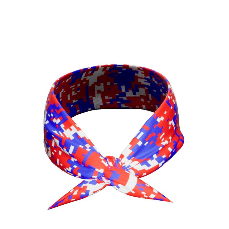 Load image into Gallery viewer, RWB Digi Camo Tie Headband
