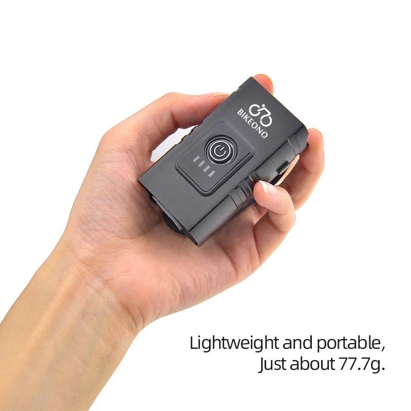 Load image into Gallery viewer, 1000LM Bike Headlight T6 Bicycle Flashlight LED USB Rechargeable Torch Aluminum Alloy Cycling High Beam Low Accessories
