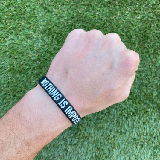 NOTHING IS IMPOSSIBLE Wristband