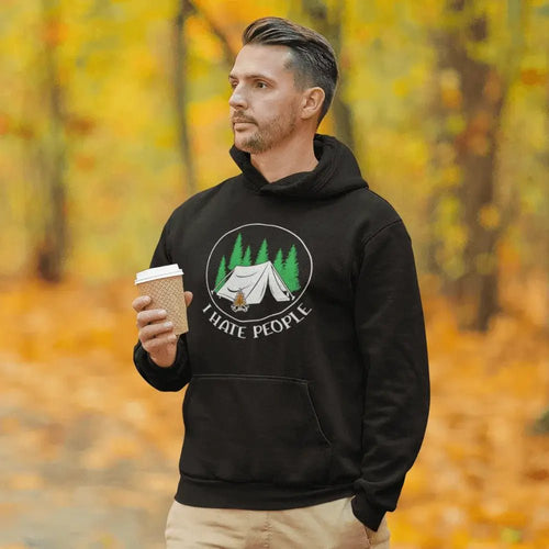 I Hate People Men Hoodie