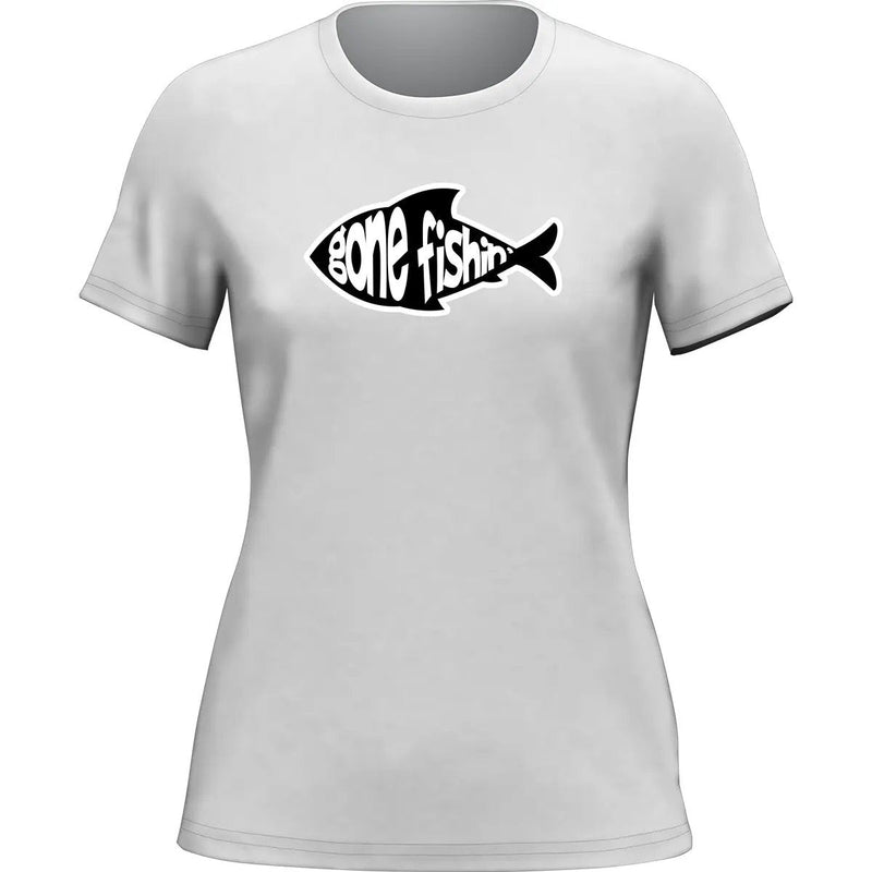 Load image into Gallery viewer, Gone Fishing v3 T-Shirt for Women
