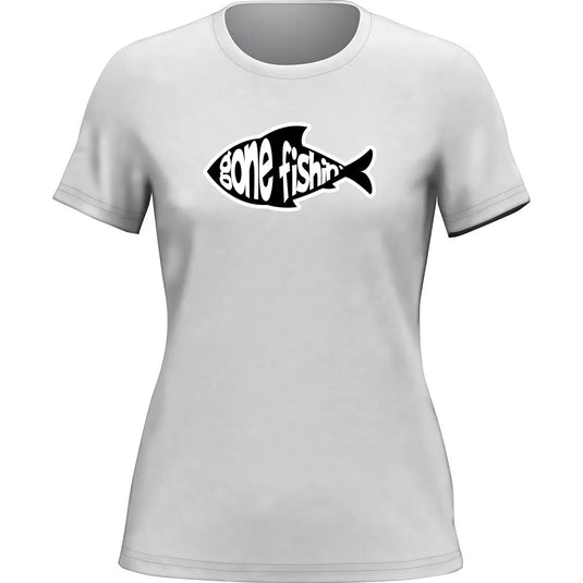 Gone Fishing v3 T-Shirt for Women