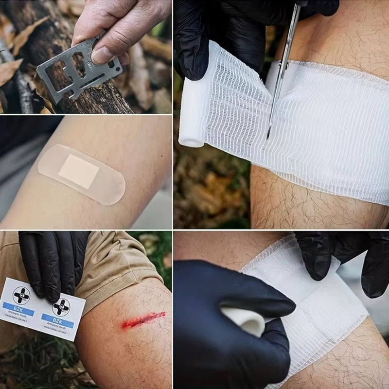 Load image into Gallery viewer, 188-Piece Emergency First Aid Kit
