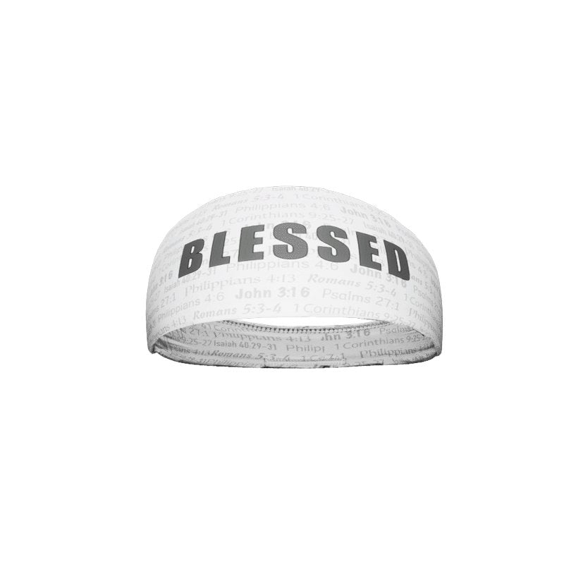 Load image into Gallery viewer, White BLESSED Headband
