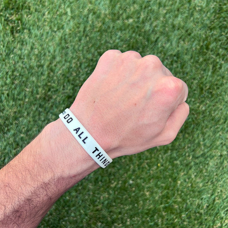 Load image into Gallery viewer, DO ALL THINGS Wristband
