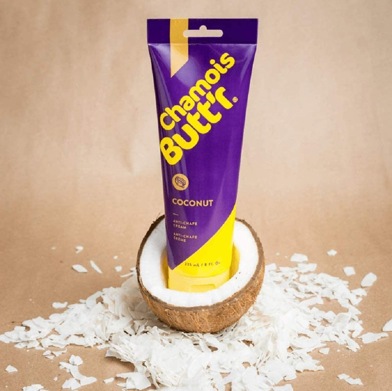 Load image into Gallery viewer, Chamois Butt&#39;r Coconut Anti-Chafe Cream, 8 ounce tube
