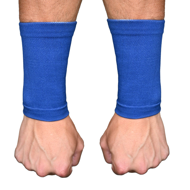 Load image into Gallery viewer, Blue Wrist Support Sleeves
