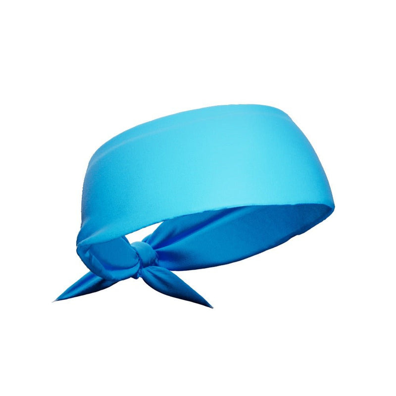 Load image into Gallery viewer, Light Blue Tie Headband
