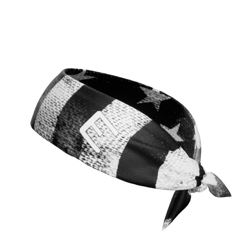 Load image into Gallery viewer, Shadow Old Glory Tie Headband
