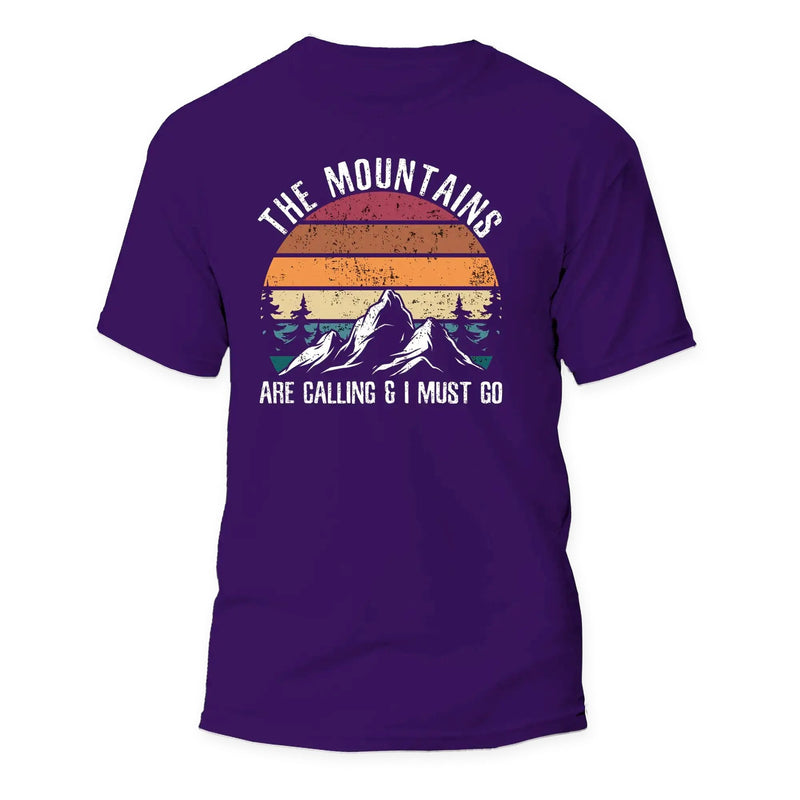 Load image into Gallery viewer, Hiking The Mountains Are Calling T-Shirt
