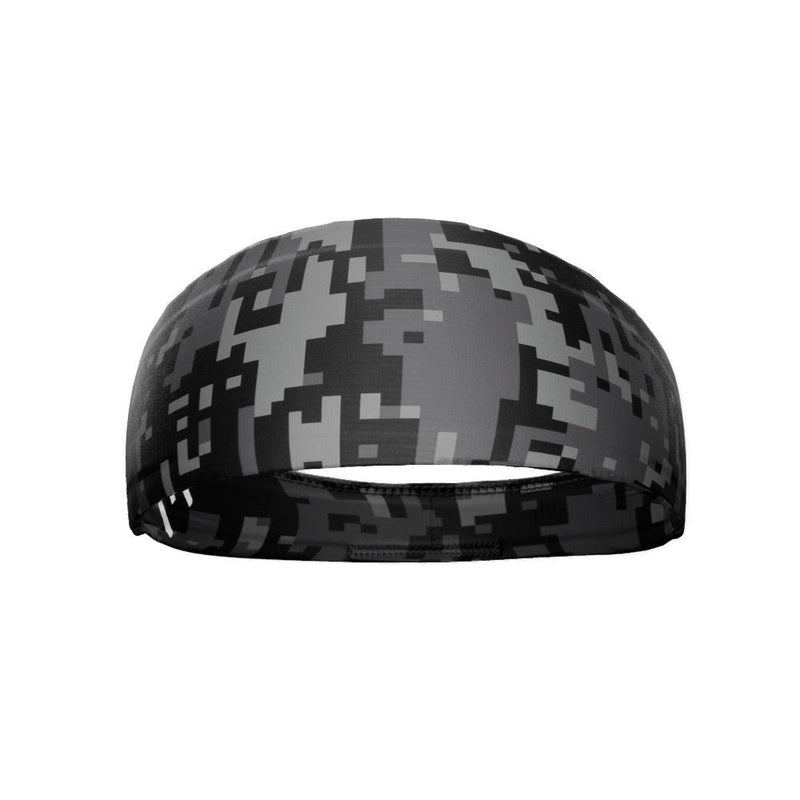 Load image into Gallery viewer, Black Digi Camo Headband
