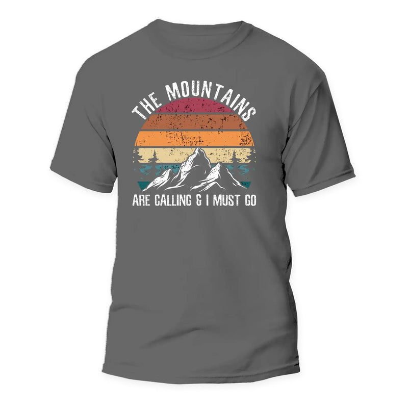 Load image into Gallery viewer, Hiking The Mountains Are Calling T-Shirt
