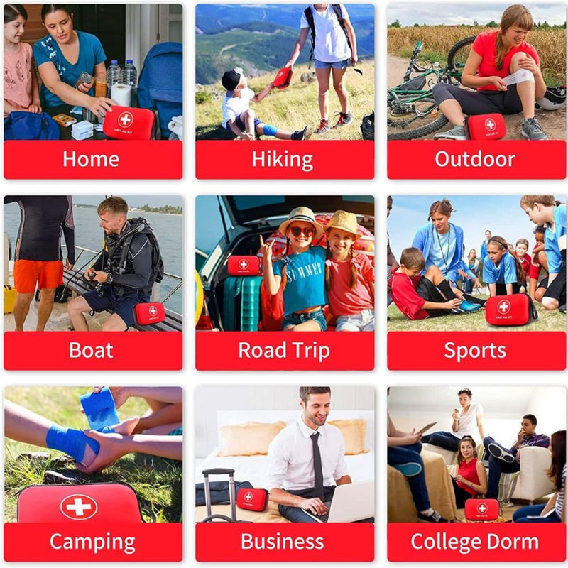 Load image into Gallery viewer, 188-Piece Emergency First Aid Kit
