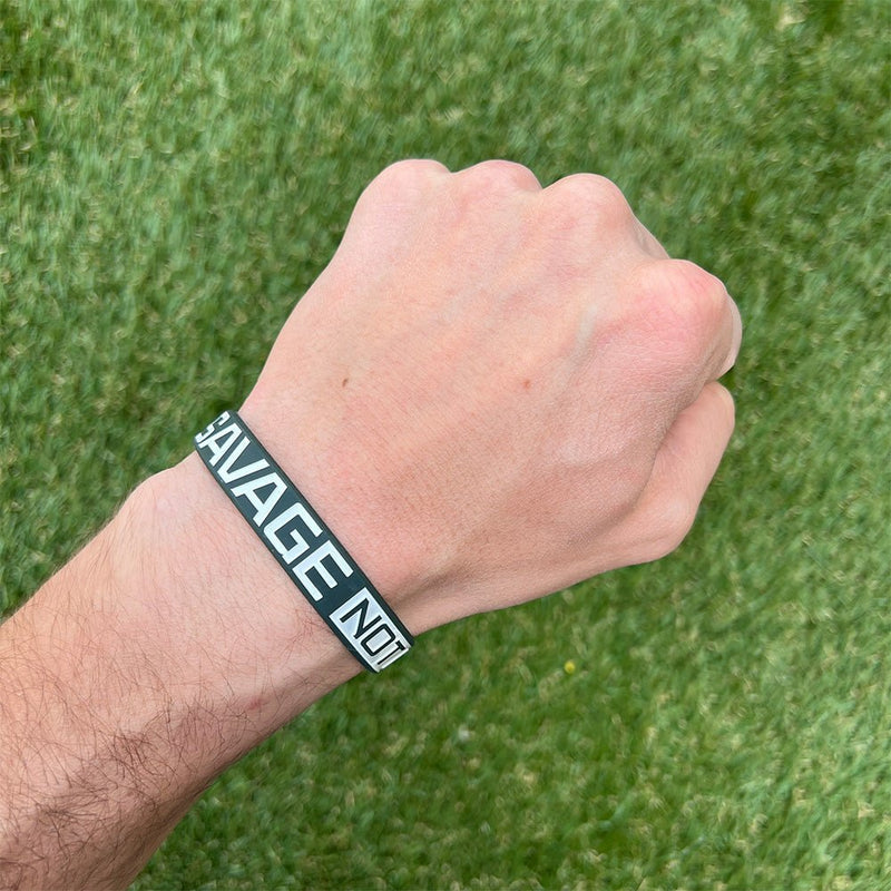 Load image into Gallery viewer, SAVAGE NOT AVERAGE Wristband
