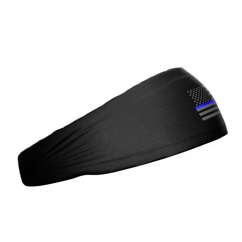 Load image into Gallery viewer, Tactical Thin Blue Line USA Flag Headband
