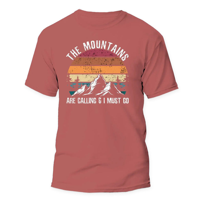 Load image into Gallery viewer, Hiking The Mountains Are Calling T-Shirt
