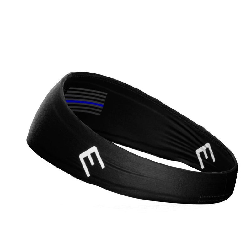 Load image into Gallery viewer, Tactical Thin Blue Line USA Flag Headband

